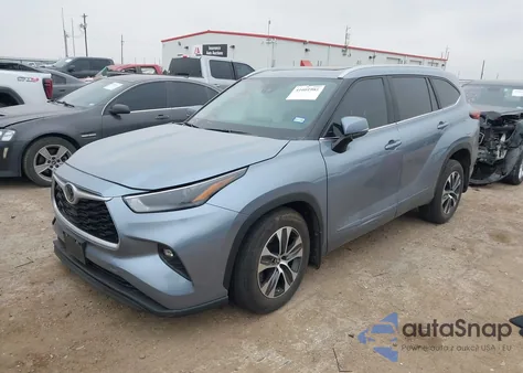 2023 Toyota Highlander Xle from USA, damaged, VIN 5TDKDRAH4PS007529